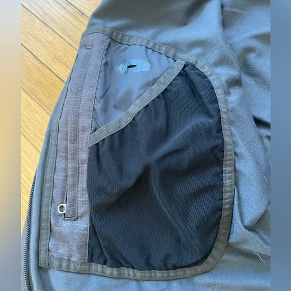 REI Co-Op Grey All Weather Lined Utility Jacket with detachable hood | XL - Picture 2 of 10